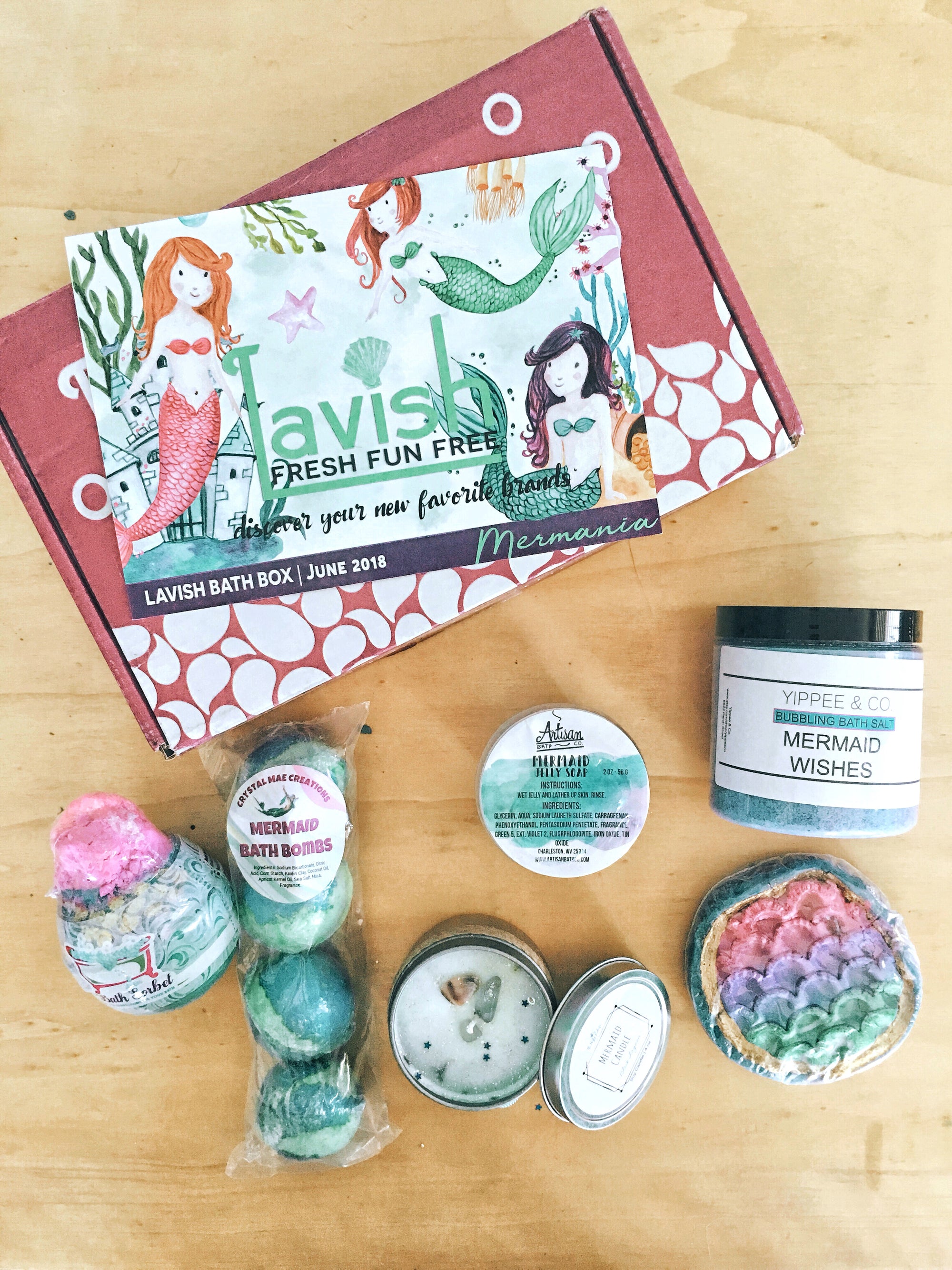 Lavish Bath Box - Your monthly source for indie artisan bath products