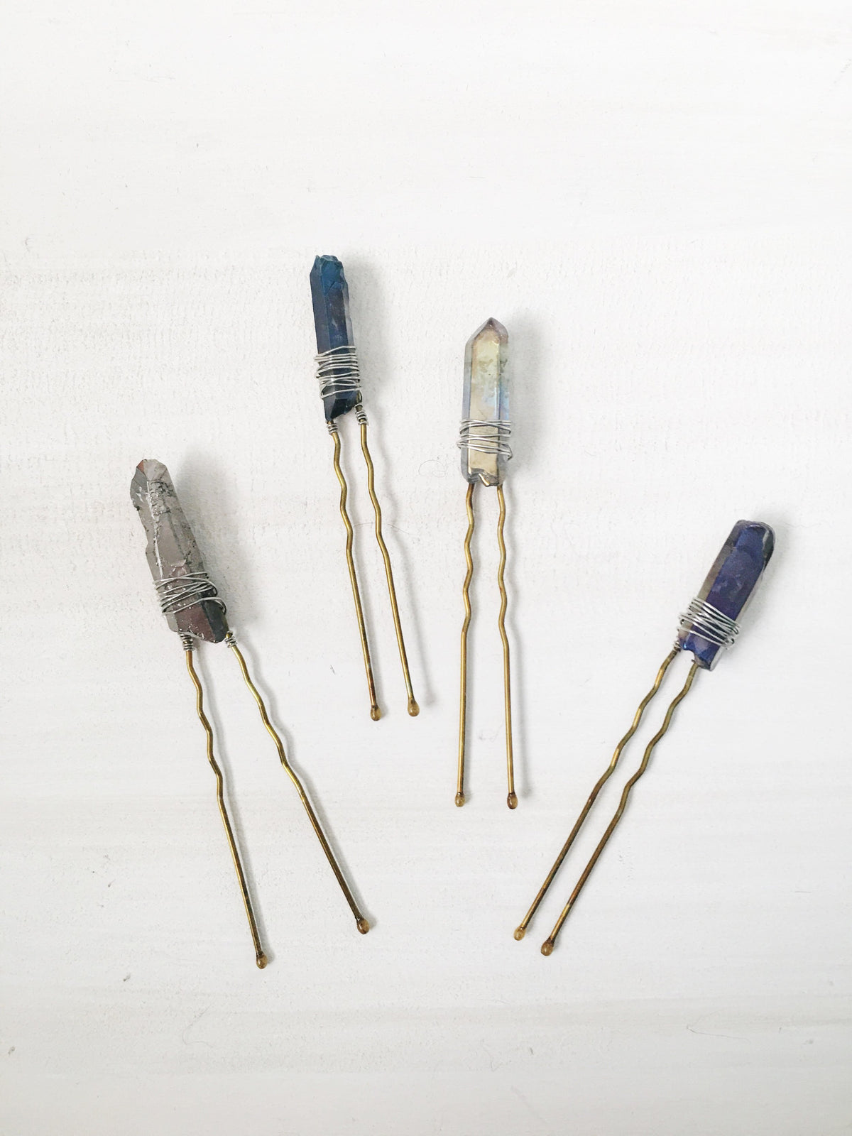 Titanium Quartz Pin Set - The Pretty Eclectic