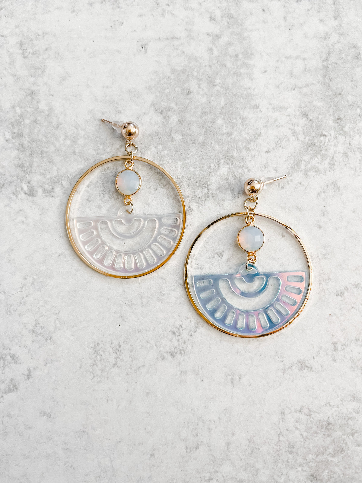 Celestial Path Opal Earrings