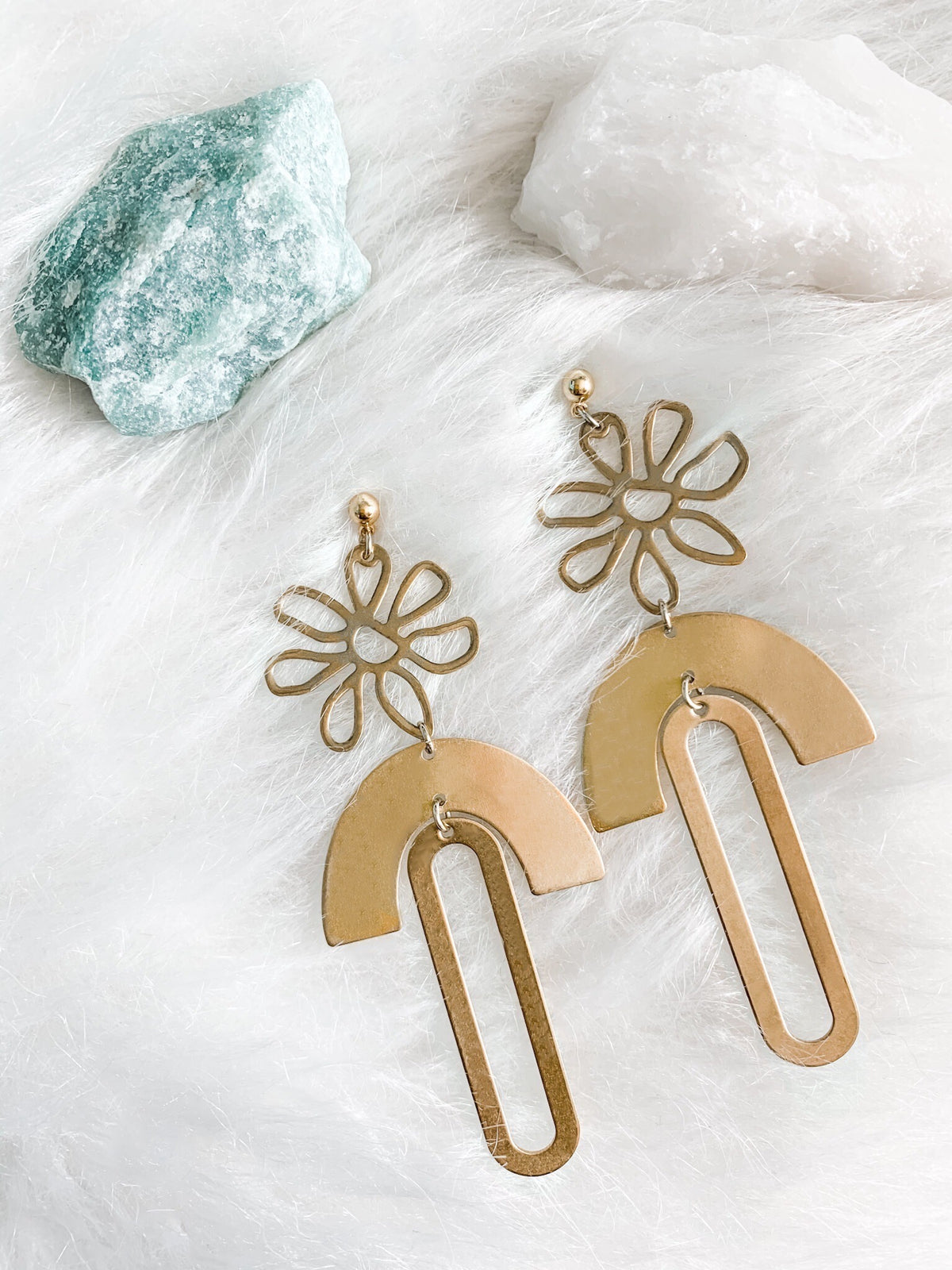 Flower Power Earrings - The Pretty Eclectic