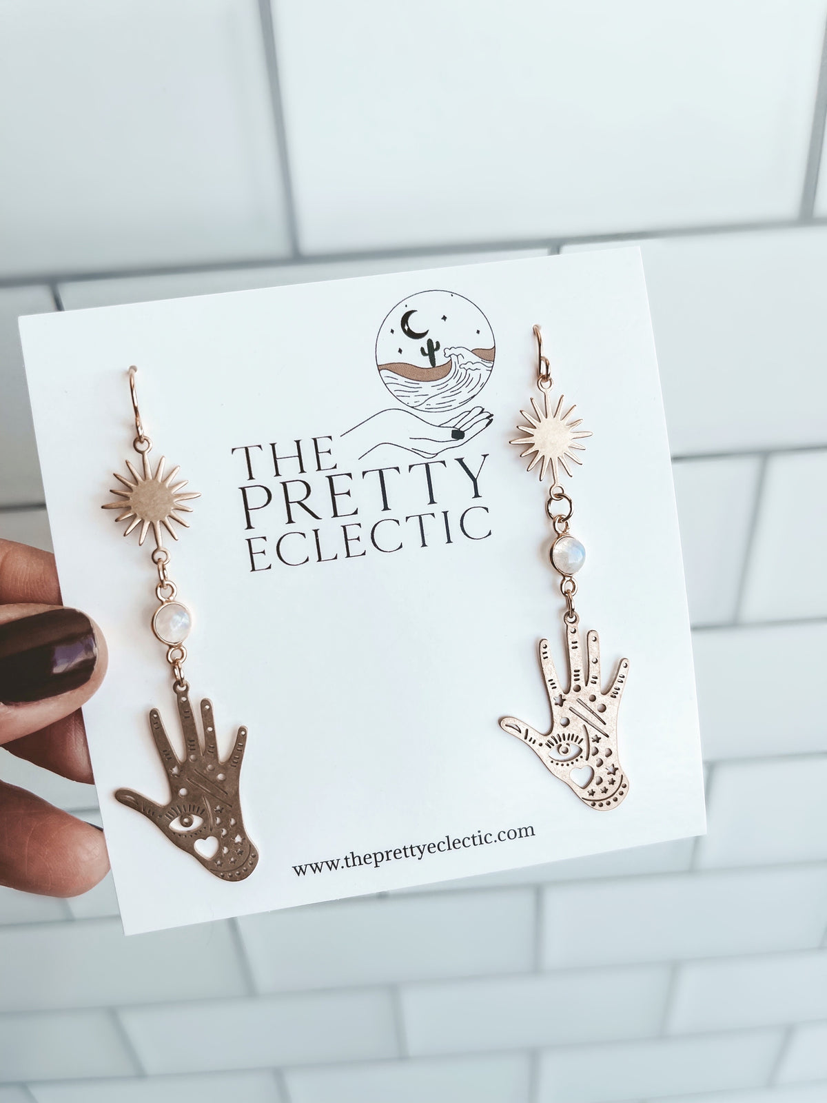 Fortuna - Moonstone Earrings