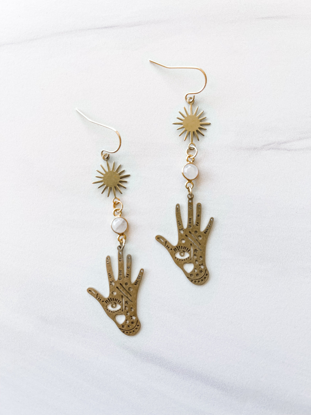 Fortuna - Moonstone Earrings