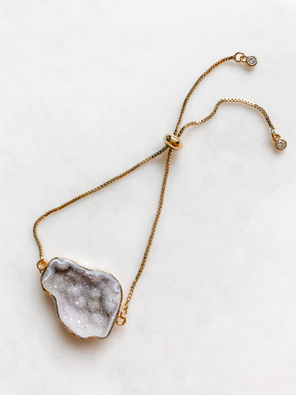 Geode Bolo Bracelet