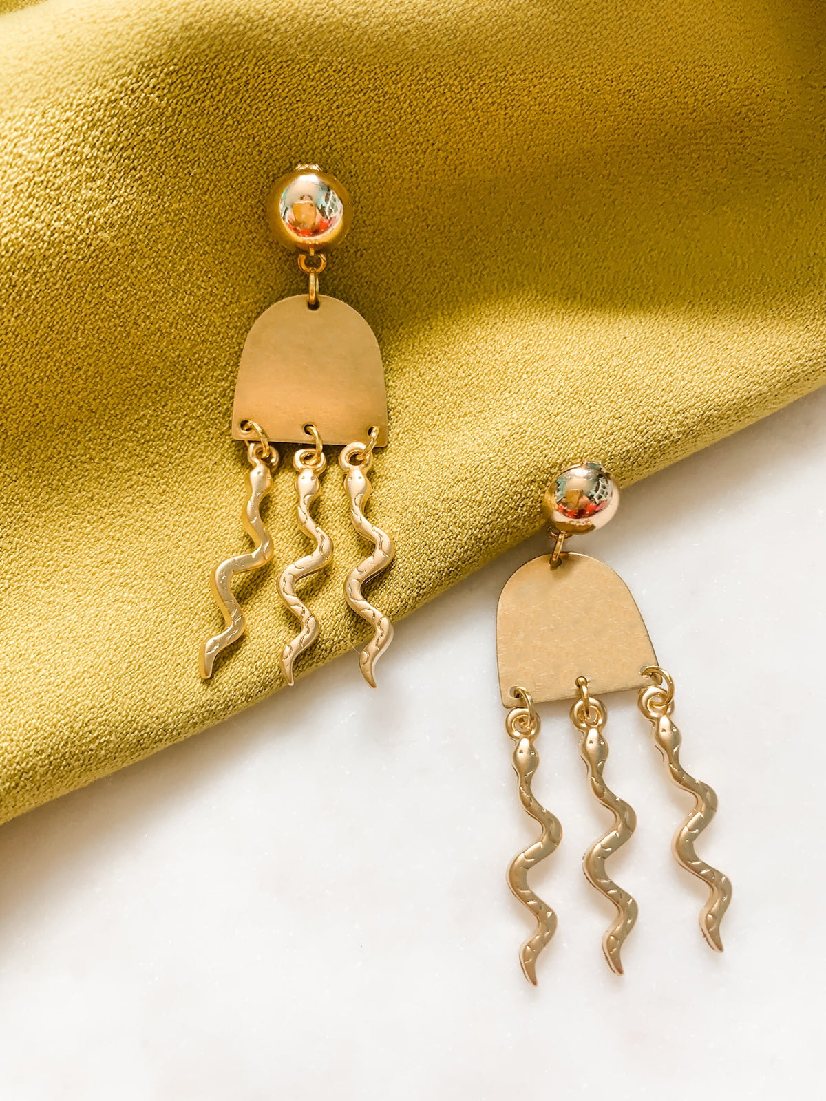 Snake Charmer Earrings - The Pretty Eclectic