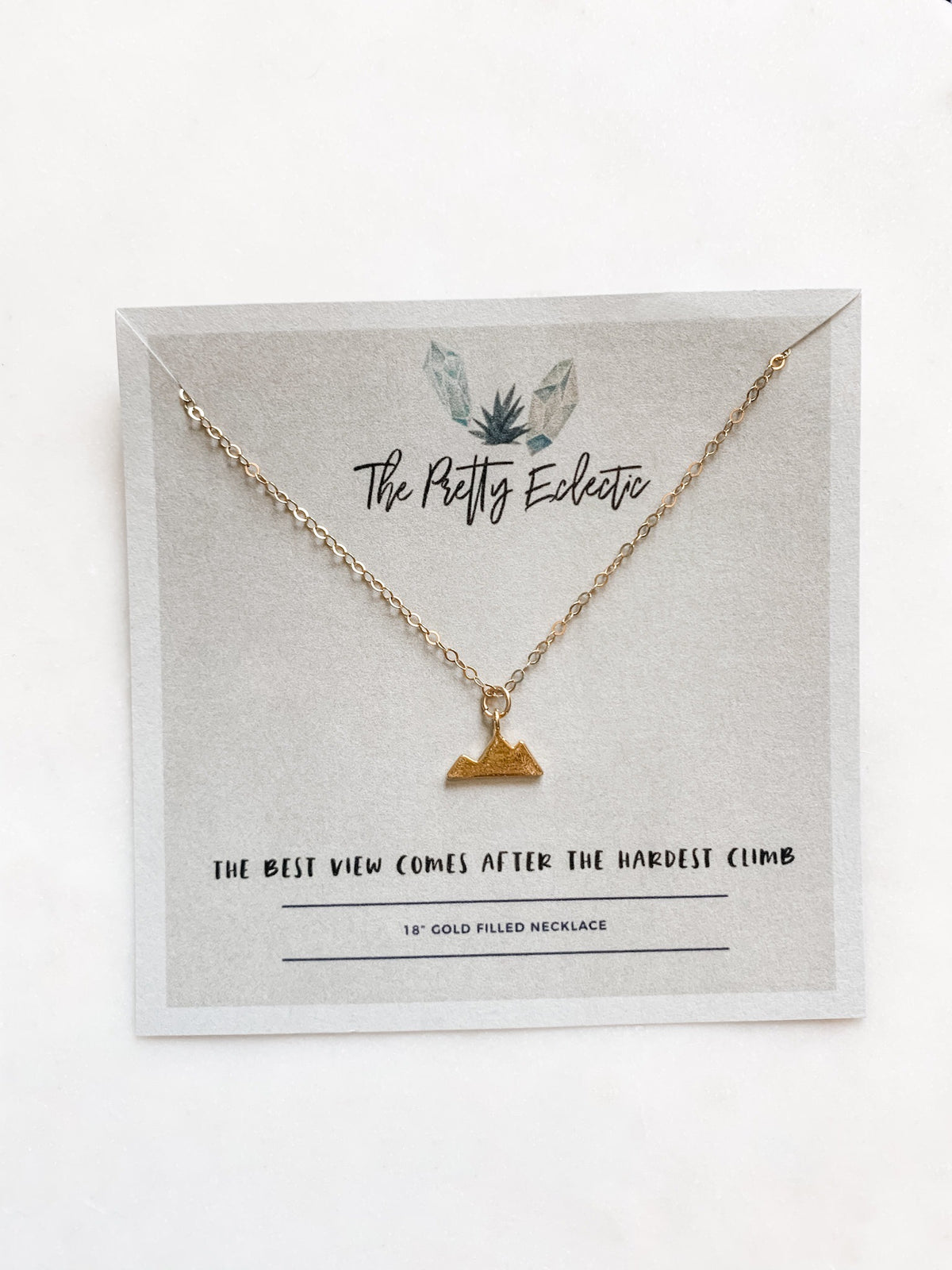 Mountain Necklace - The Pretty Eclectic