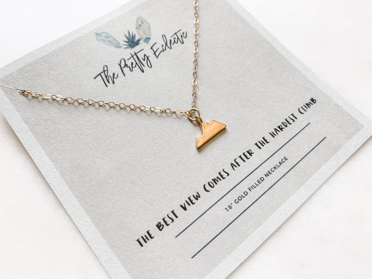 Mountain Necklace - The Pretty Eclectic