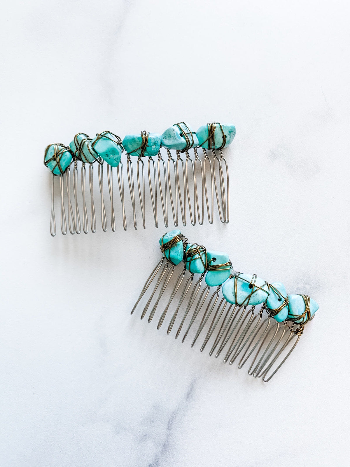 Turquoise Hair Comb - The Pretty Eclectic