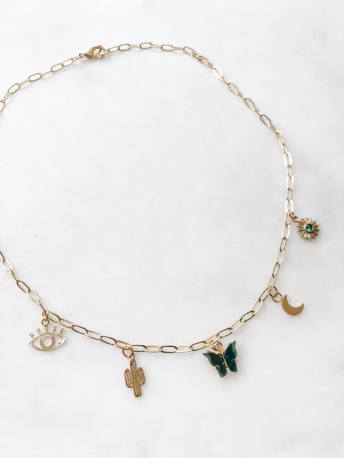 Immersed in Beauty Charm Necklace