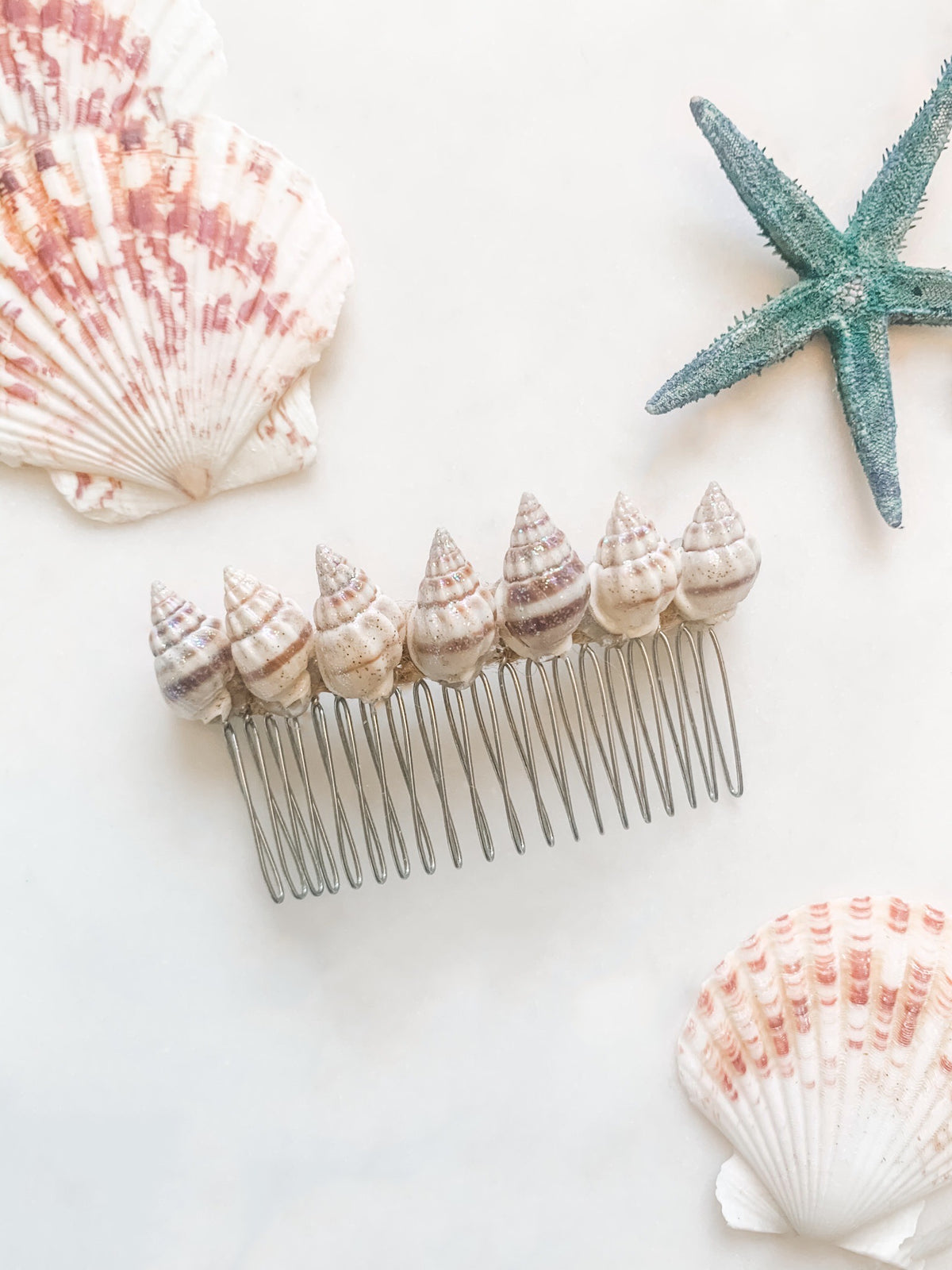 Seashell Hair Comb - The Pretty Eclectic