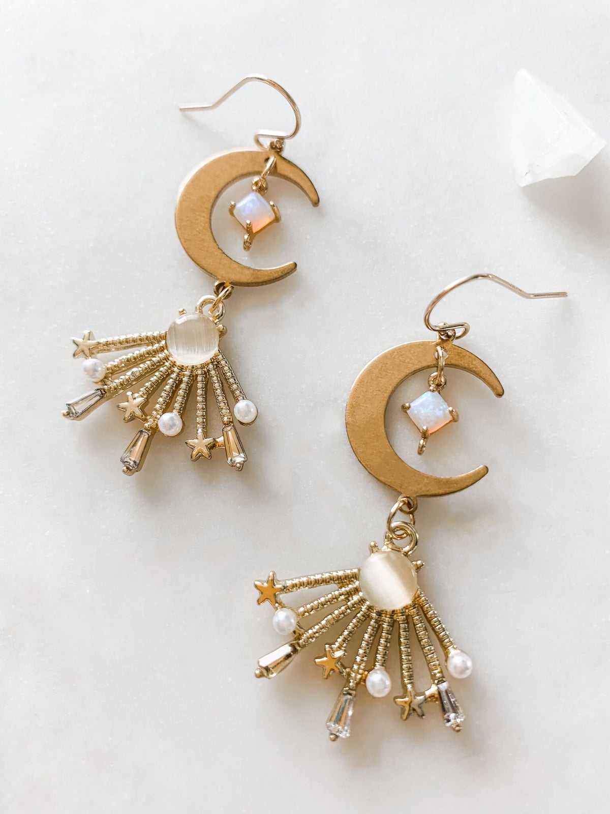 Shooting Stars - Opal Earrings