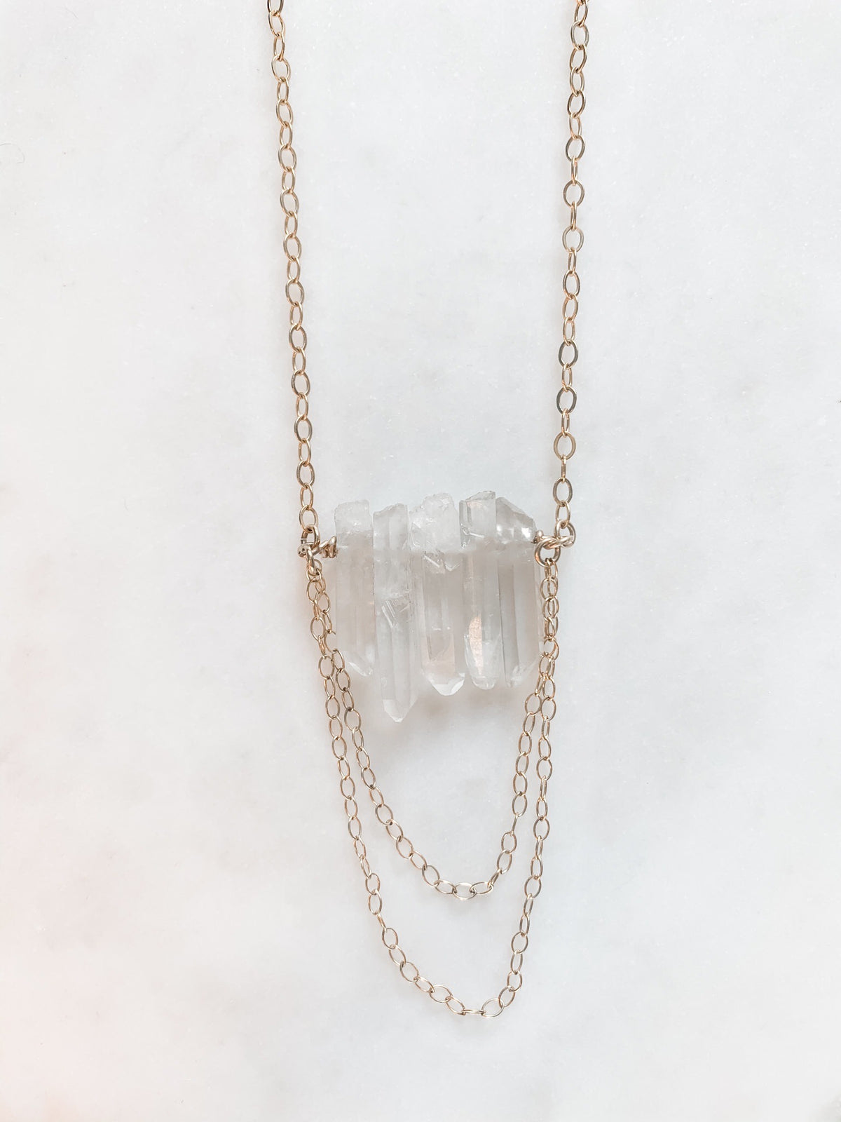 Sophia Quartz Necklace - The Pretty Eclectic