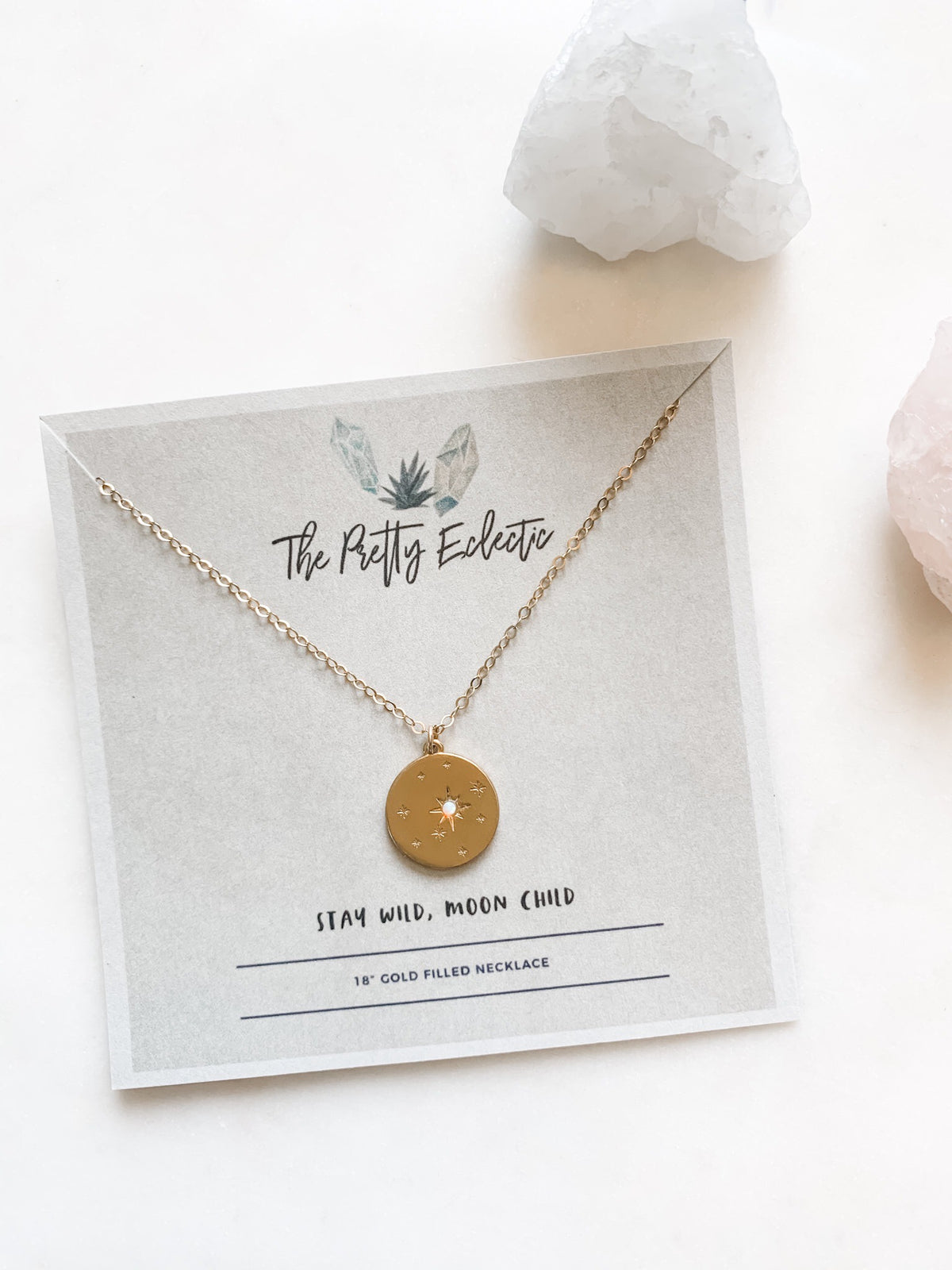 Opal Star Necklace - The Pretty Eclectic