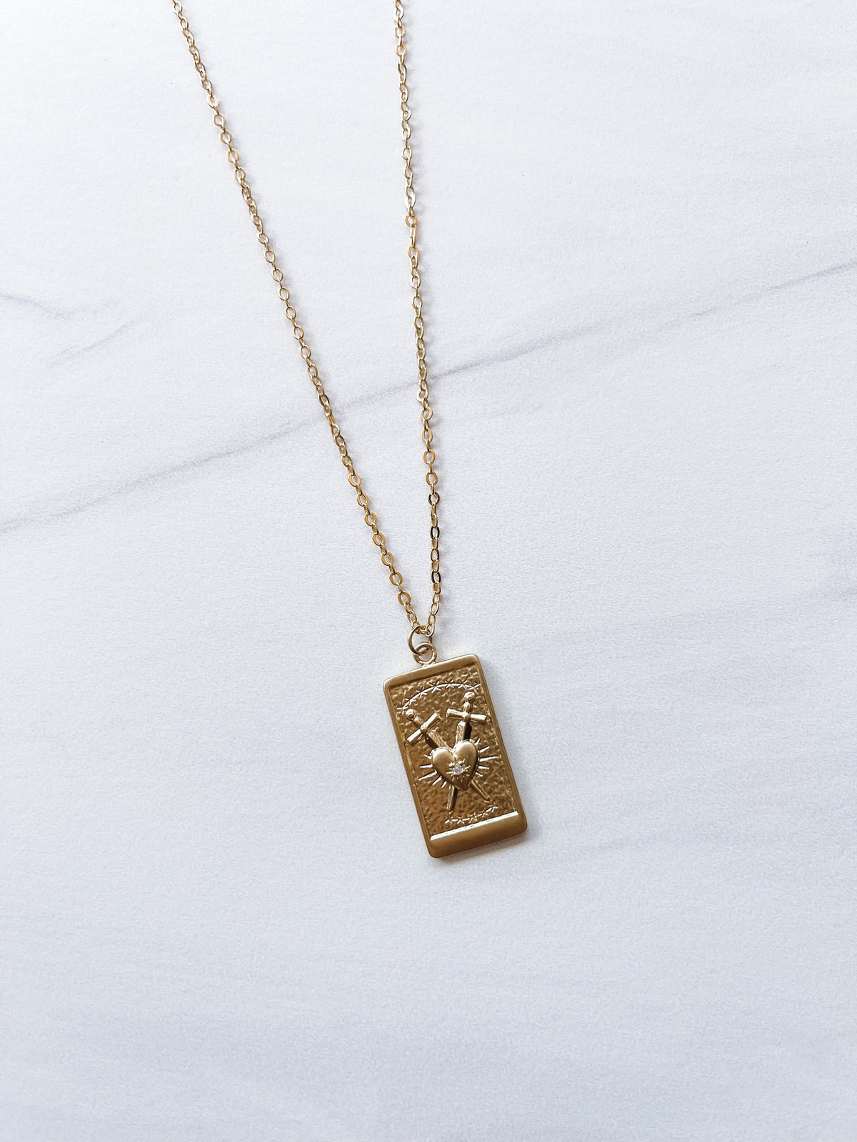 Tarot Lovers Necklace