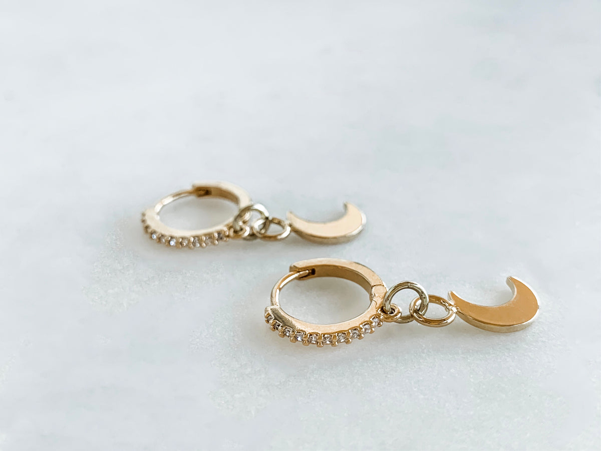 Huggie Earring Set of 4 - The Pretty Eclectic