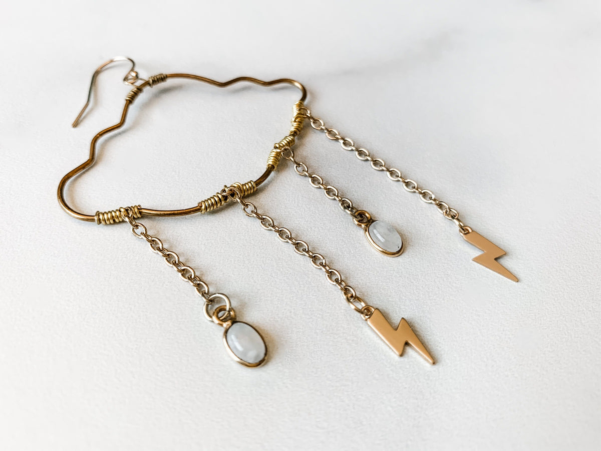 Perfect Storm Earrings - The Pretty Eclectic