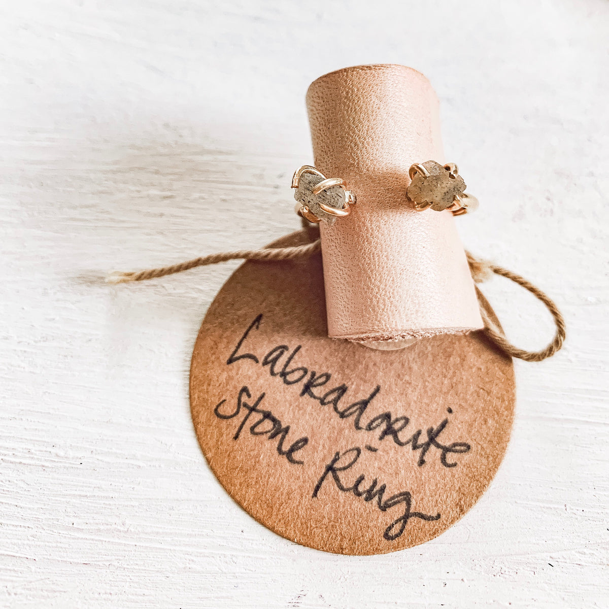 2 Stone Cuff Ring - The Pretty Eclectic