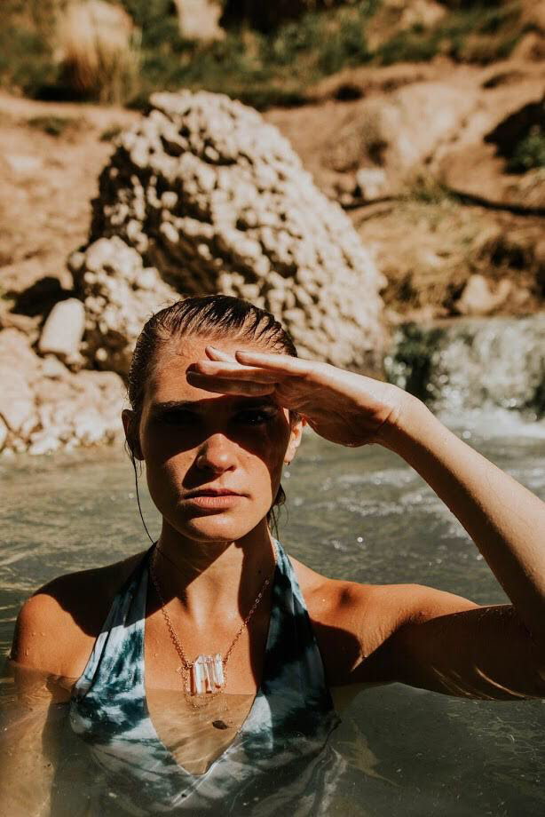 Sophia Quartz Necklace - The Pretty Eclectic