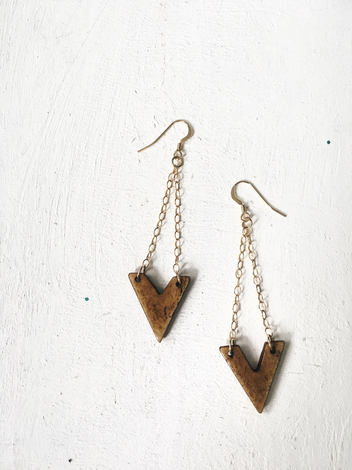 V Bone Earrings - The Pretty Eclectic