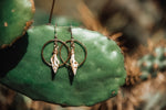 Spindle Shell Earrings - The Pretty Eclectic