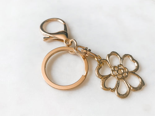 Flower Child Keychain - The Pretty Eclectic