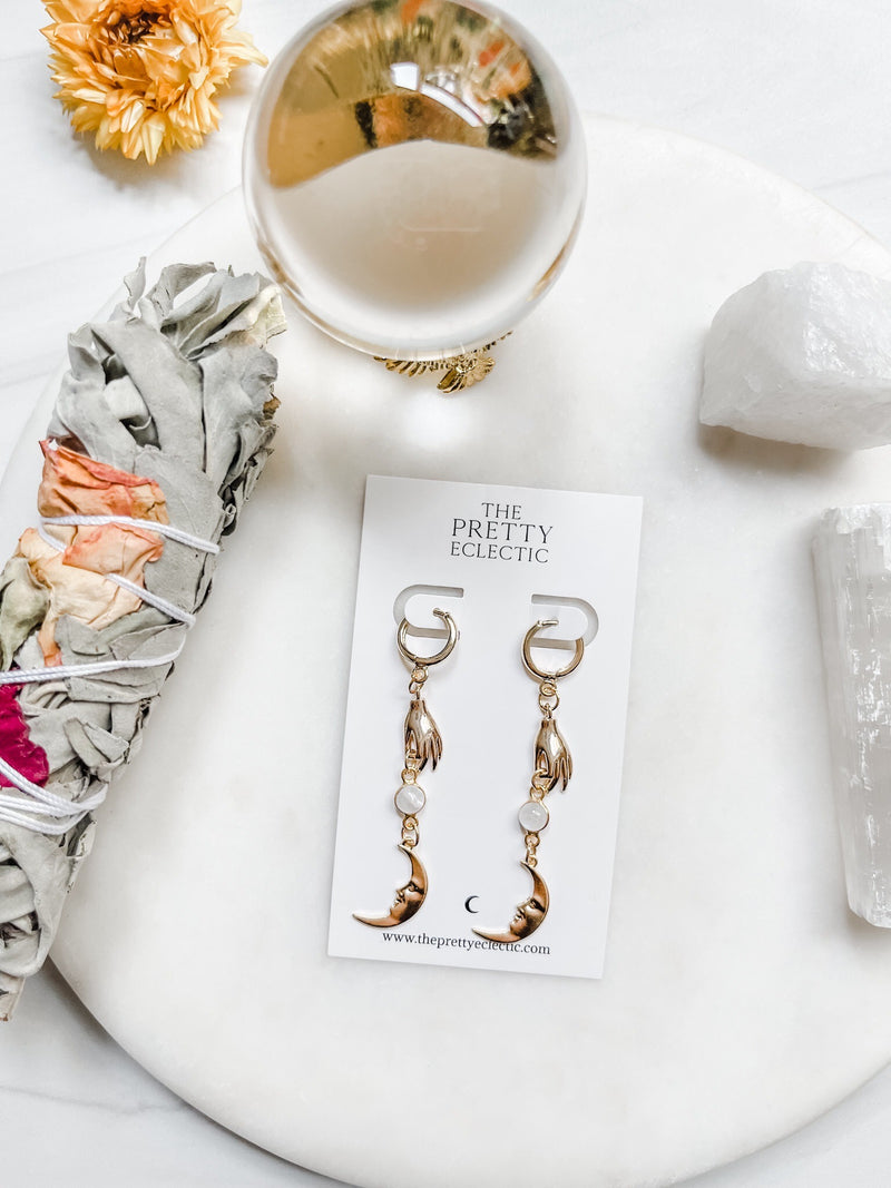 Guided by the Moon Earrings