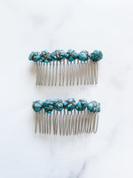 Turquoise Hair Comb - The Pretty Eclectic