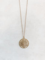 Laser Cut Leaf Necklace - The Pretty Eclectic