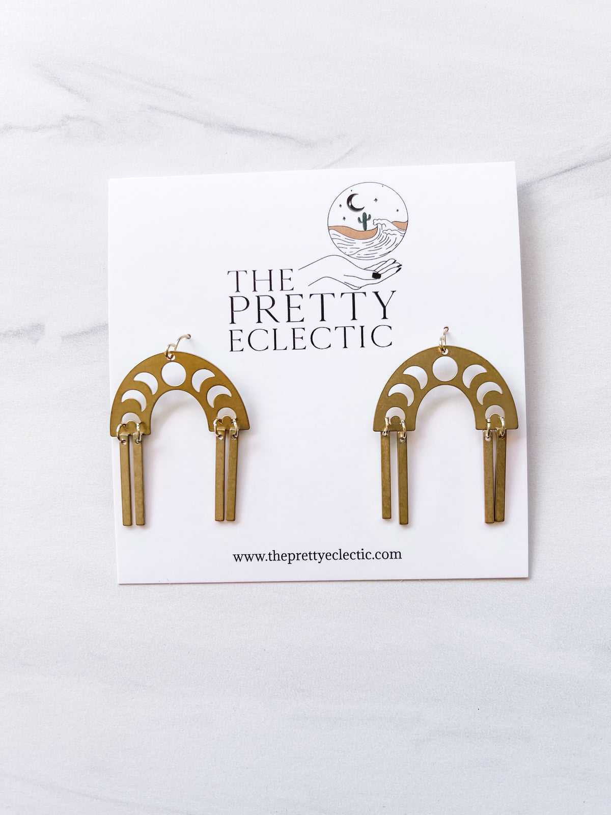 Moon Phase Earrings