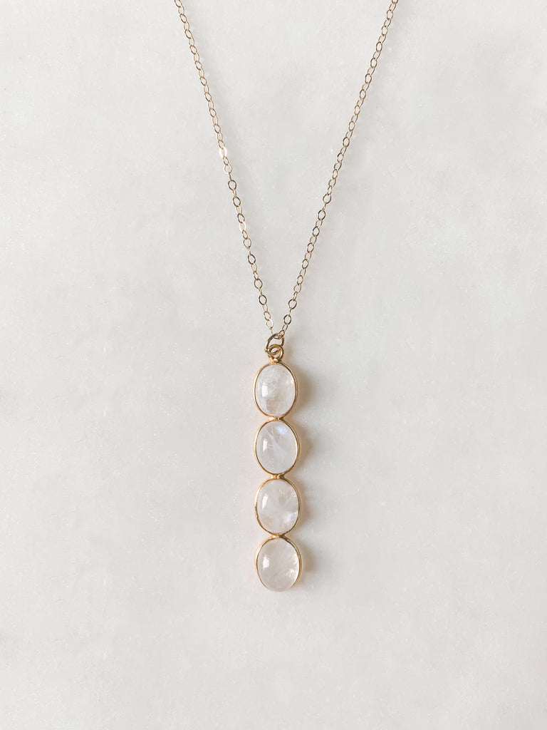 For the love of Moonstone Necklace