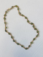 Peridot Chain Necklace