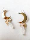 Desert Magic - Crescent Moon Earrings