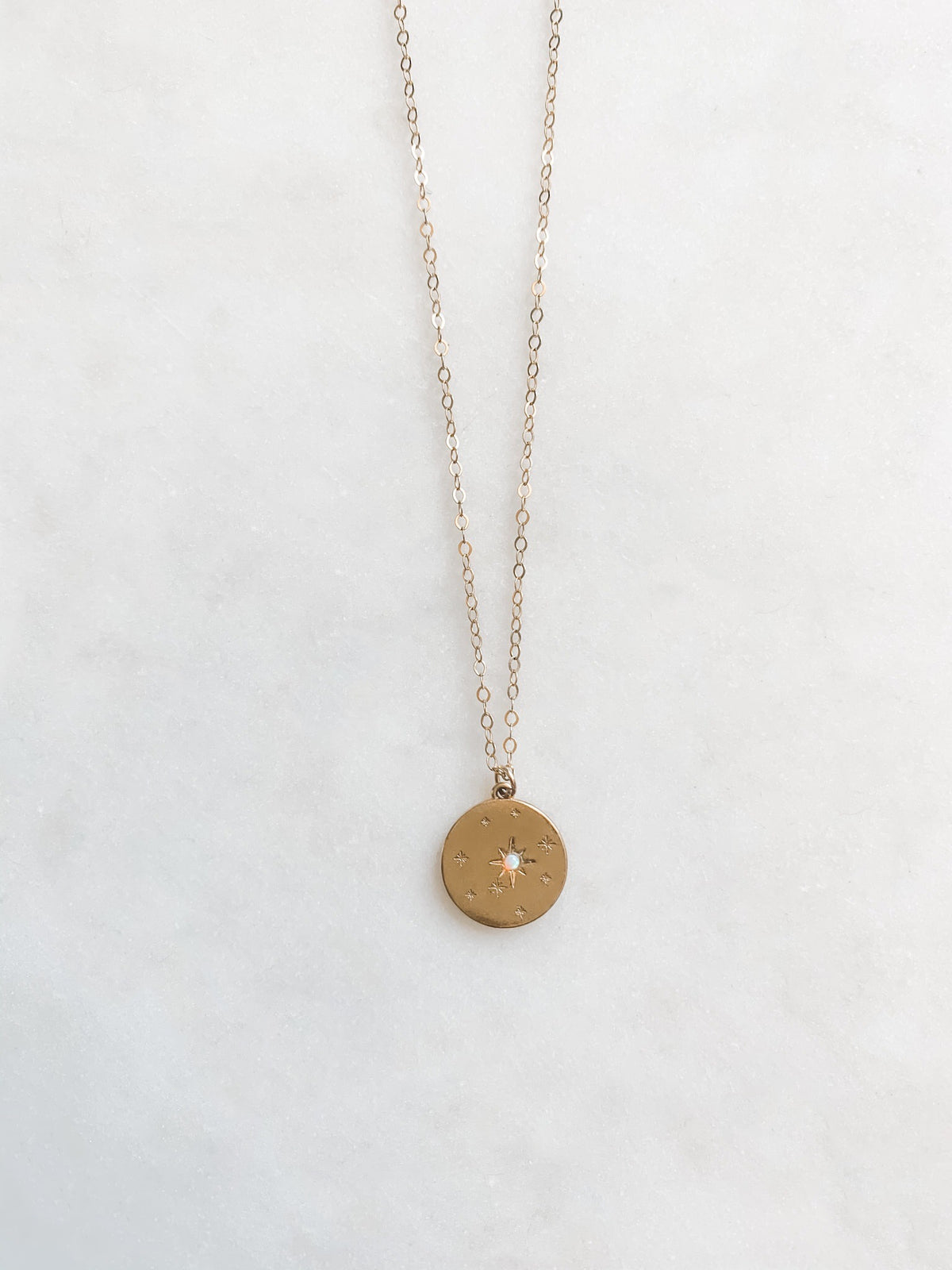 Opal Star Necklace - The Pretty Eclectic