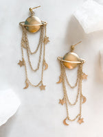 Saturn Earrings - The Pretty Eclectic