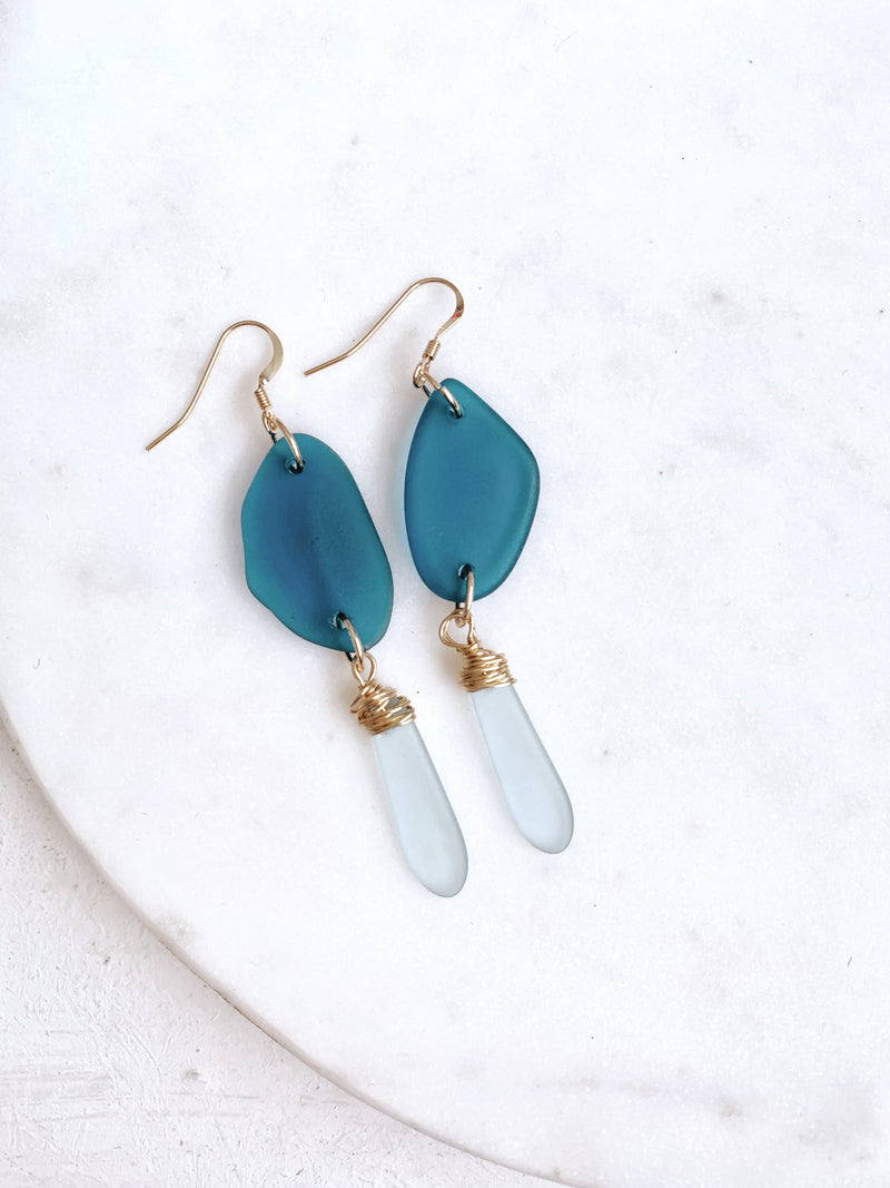 Sea is life Earrings - The Pretty Eclectic